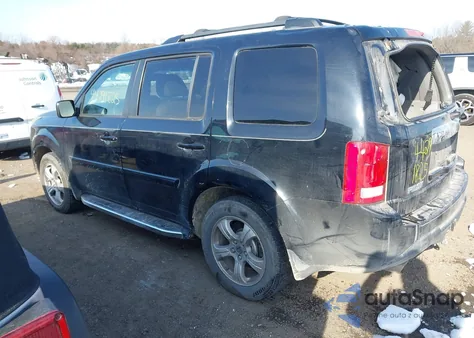 2012 Honda Pilot Ex-L из США, поврежденный, VIN 5FNYF4H56CB018744